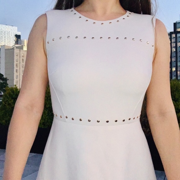 kate spade Dresses & Skirts - Kate Spade Rose Gold Studs Blush Pink A-Line Dress